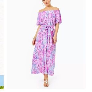 Lilly Pulitzer Morah off the shoulder dress